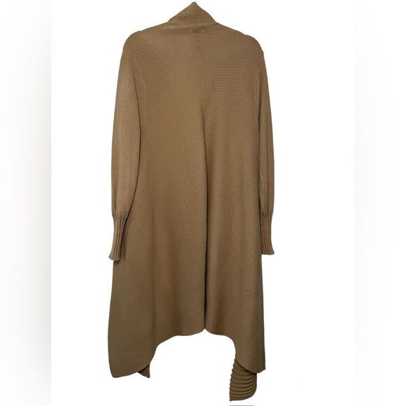 umgee | Long Asymmetrical Long Open Front Cardigan | Size Medium - Picture 2 of 6